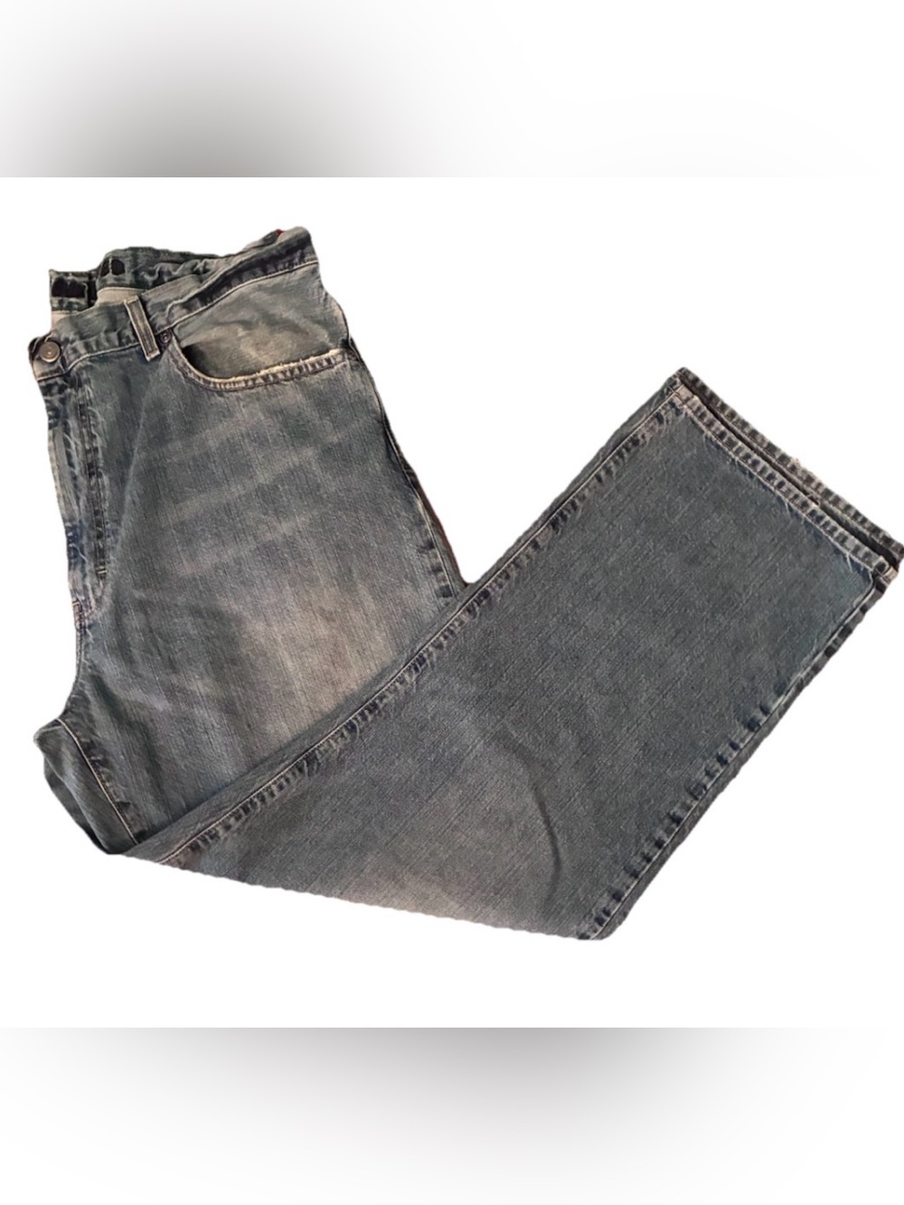 Daniel Cremieux Men's Straight Medium Wash Denim Jeans, 38x30